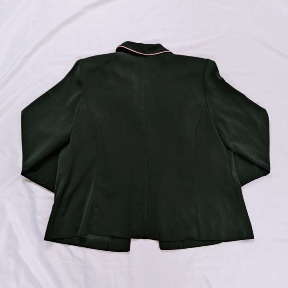 Vintage Jessica Howard Black & Light Pink Blazer Size 22 - Picture 2 of 3